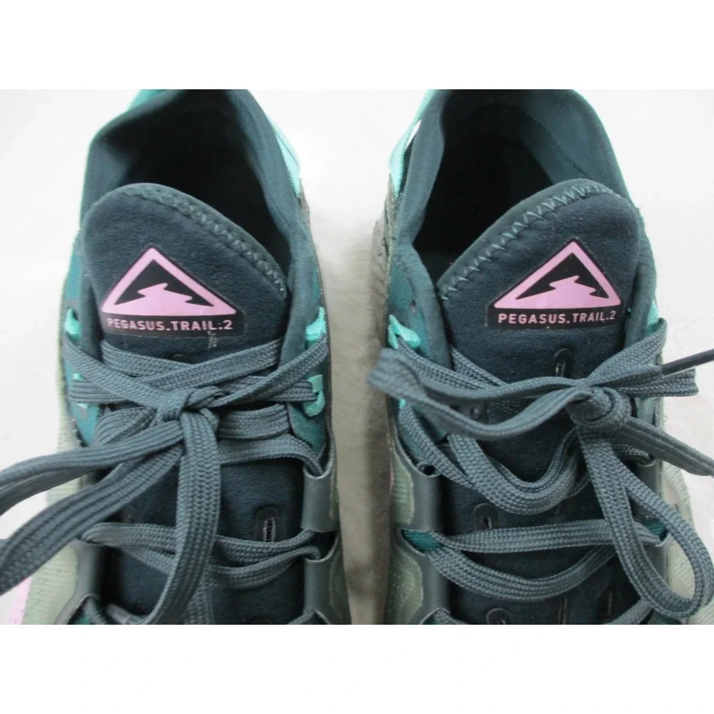 Nike Trail 2 Pegasus‎ Shoes Women's Size 10 Green Running CK4309-300 Sneakers*